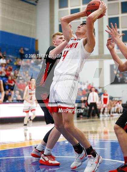Thumbnail 1 in Grantsville vs. Manti (UHSAA 3A Quarterfinal) photogallery.