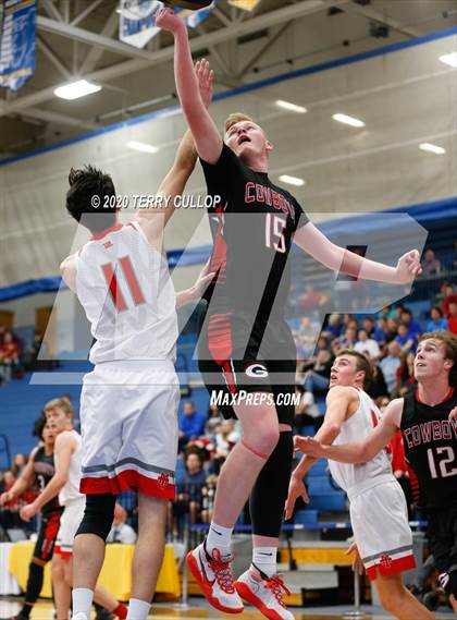 Thumbnail 1 in Grantsville vs. Manti (UHSAA 3A Quarterfinal) photogallery.