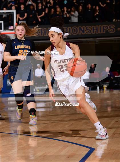 Thumbnail 1 in Our Lady of Lourdes vs. Arlington (Section 1 Class AA Semifinal) photogallery.