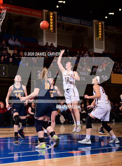 Thumbnail 3 in Our Lady of Lourdes vs. Arlington (Section 1 Class AA Semifinal) photogallery.