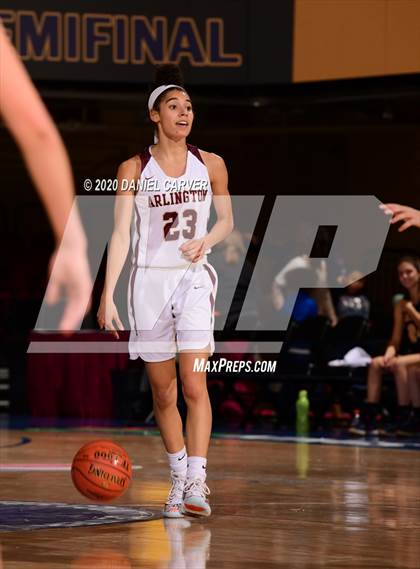 Thumbnail 1 in Our Lady of Lourdes vs. Arlington (Section 1 Class AA Semifinal) photogallery.