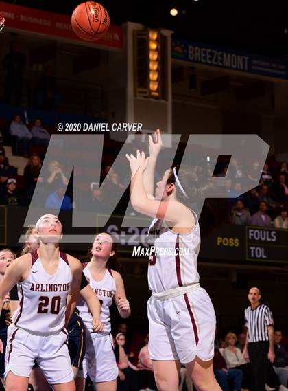 Thumbnail 1 in Our Lady of Lourdes vs. Arlington (Section 1 Class AA Semifinal) photogallery.