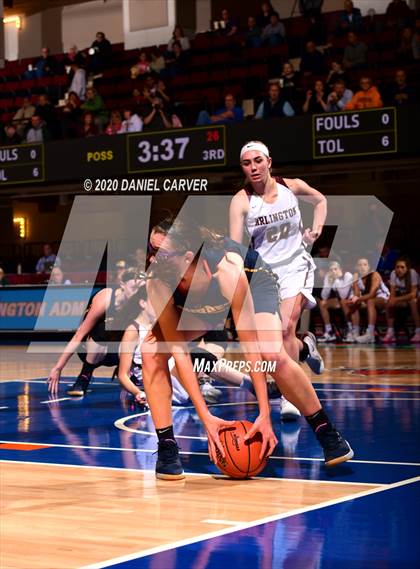 Thumbnail 2 in Our Lady of Lourdes vs. Arlington (Section 1 Class AA Semifinal) photogallery.