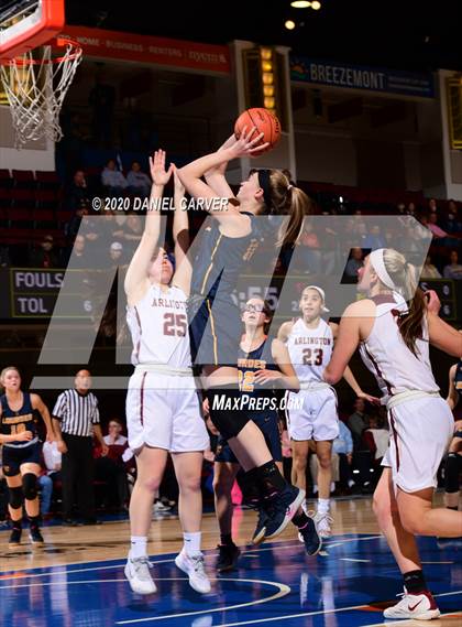 Thumbnail 3 in Our Lady of Lourdes vs. Arlington (Section 1 Class AA Semifinal) photogallery.