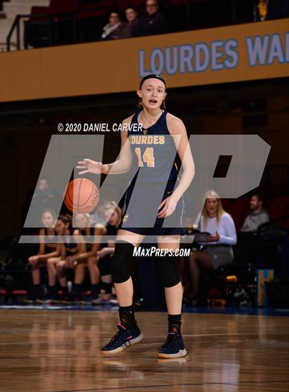 Thumbnail 2 in Our Lady of Lourdes vs. Arlington (Section 1 Class AA Semifinal) photogallery.