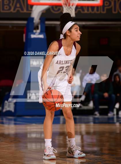 Thumbnail 1 in Our Lady of Lourdes vs. Arlington (Section 1 Class AA Semifinal) photogallery.
