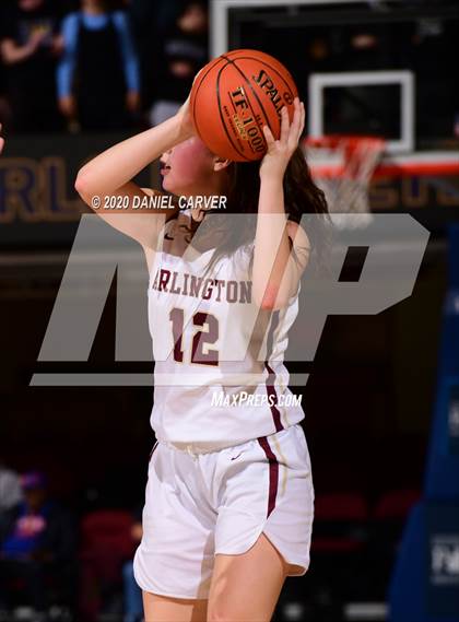 Thumbnail 3 in Our Lady of Lourdes vs. Arlington (Section 1 Class AA Semifinal) photogallery.