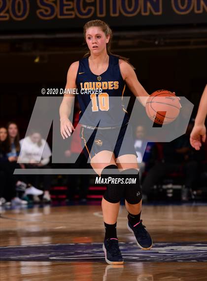 Thumbnail 1 in Our Lady of Lourdes vs. Arlington (Section 1 Class AA Semifinal) photogallery.