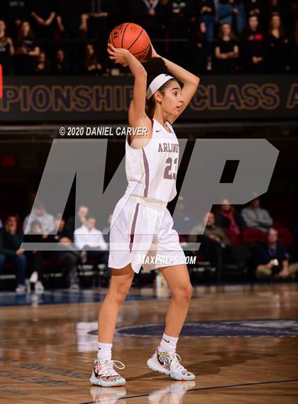 Thumbnail 3 in Our Lady of Lourdes vs. Arlington (Section 1 Class AA Semifinal) photogallery.