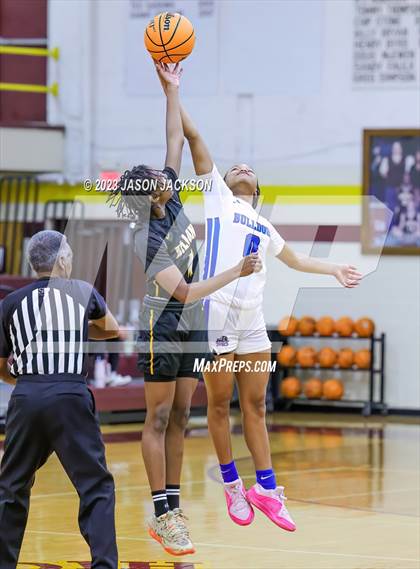 Thumbnail 2 in Dillon vs St. Pauls (Robeson County Shootout) photogallery.