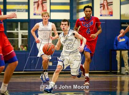 Thumbnail 1 in Lake Country Christian @ Lubbock Christian (TAPPS 3A Area Playoff) photogallery.