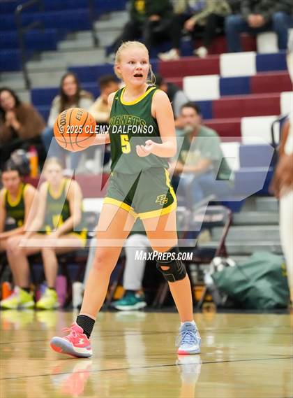Thumbnail 3 in Pueblo County vs Denver South (Dakota Ridge Varsity Tournament) photogallery.
