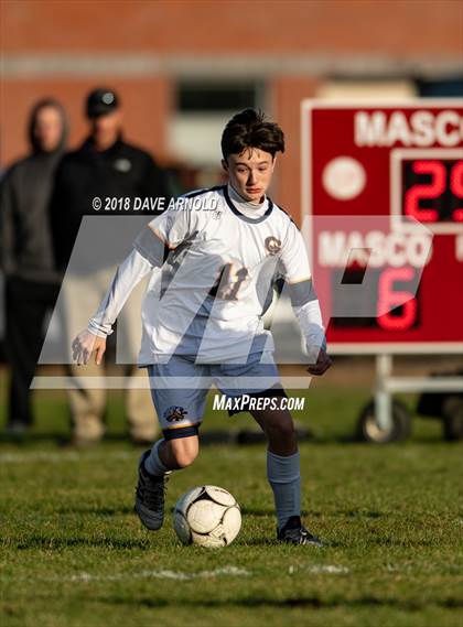 Thumbnail 1 in Greater Lowell Tech @ Masconomet Regional (MIAA Division 2 North 1st Round) photogallery.