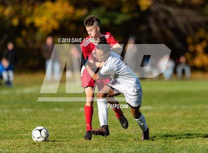 Thumbnail 2 in Greater Lowell Tech @ Masconomet Regional (MIAA Division 2 North 1st Round) photogallery.