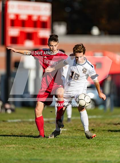 Thumbnail 2 in Greater Lowell Tech @ Masconomet Regional (MIAA Division 2 North 1st Round) photogallery.