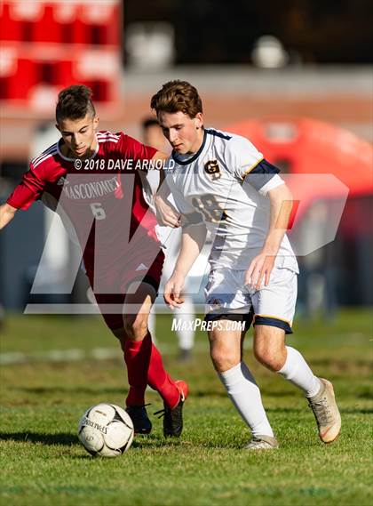 Thumbnail 2 in Greater Lowell Tech @ Masconomet Regional (MIAA Division 2 North 1st Round) photogallery.