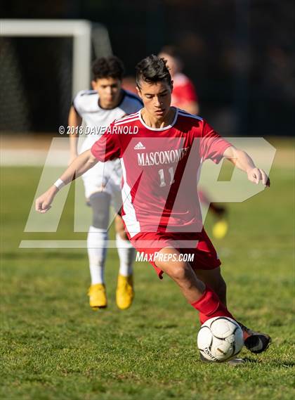 Thumbnail 3 in Greater Lowell Tech @ Masconomet Regional (MIAA Division 2 North 1st Round) photogallery.
