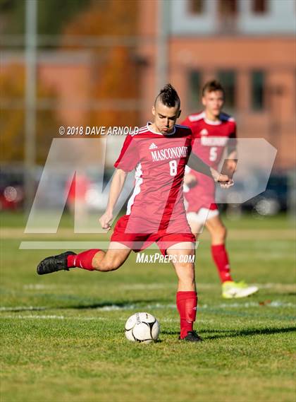 Thumbnail 2 in Greater Lowell Tech @ Masconomet Regional (MIAA Division 2 North 1st Round) photogallery.