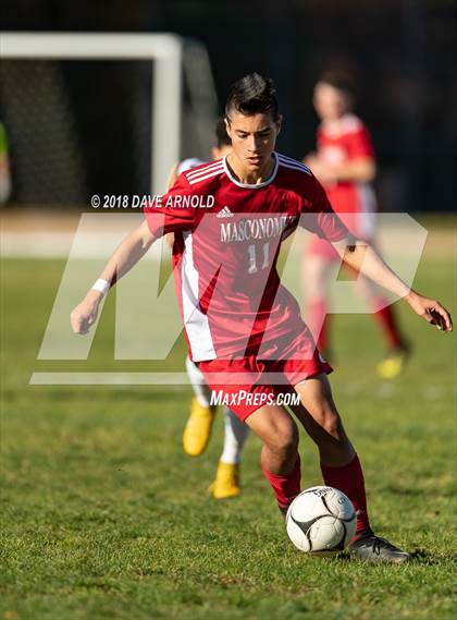 Thumbnail 2 in Greater Lowell Tech @ Masconomet Regional (MIAA Division 2 North 1st Round) photogallery.