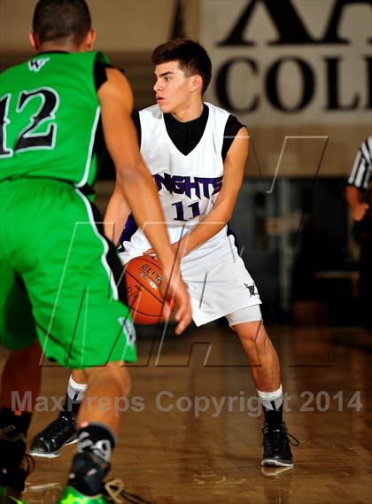 Thumbnail 2 in Shadow Hills vs. Victor Valley (MaxPreps Holiday Classic) photogallery.