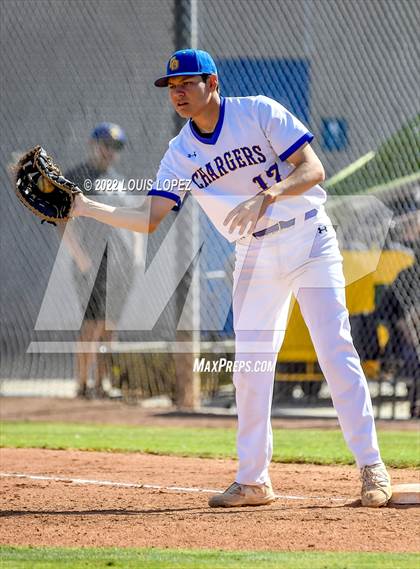 Thumbnail 2 in Grace Brethren vs. Charter Oak ( CIF SS DIV 3 Playoff ) photogallery.