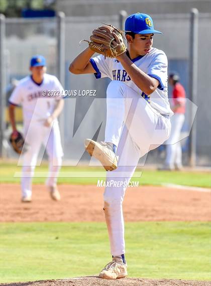 Thumbnail 3 in Grace Brethren vs. Charter Oak ( CIF SS DIV 3 Playoff ) photogallery.