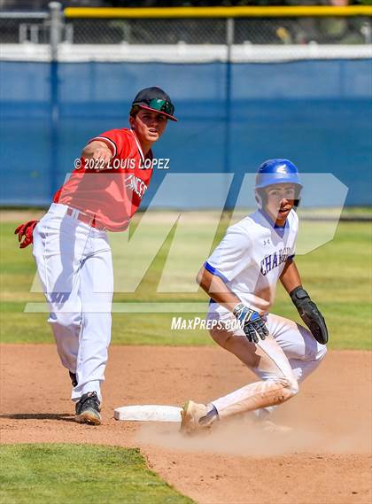Thumbnail 3 in Grace Brethren vs. Charter Oak ( CIF SS DIV 3 Playoff ) photogallery.