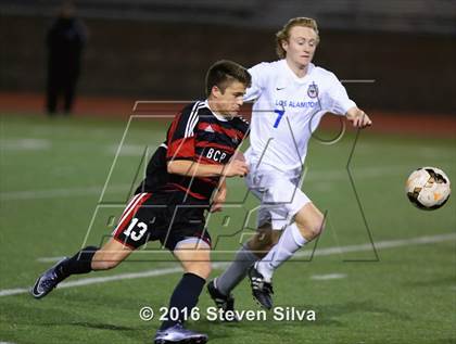 Thumbnail 3 in Brophy College Prep vs. Los Alamitos (21st Annual SoCal Classic) photogallery.
