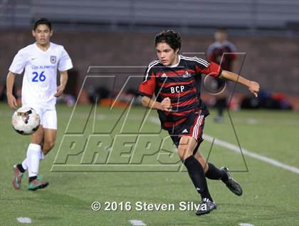 Thumbnail 3 in Brophy College Prep vs. Los Alamitos (21st Annual SoCal Classic) photogallery.