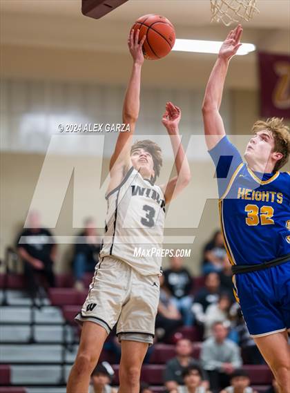 Thumbnail 1 in Alamo Heights vs. Winn (UIL Basketball 5A Region IV Bi-District) photogallery.