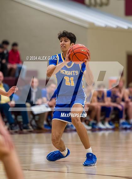 Thumbnail 3 in Alamo Heights vs. Winn (UIL Basketball 5A Region IV Bi-District) photogallery.