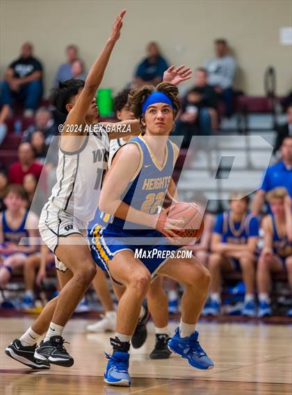 Thumbnail 2 in Alamo Heights vs. Winn (UIL Basketball 5A Region IV Bi-District) photogallery.