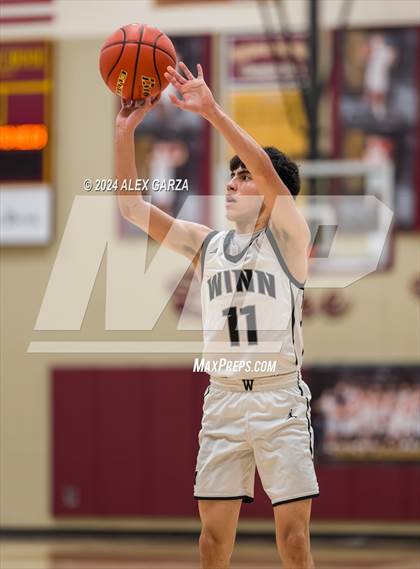Thumbnail 2 in Alamo Heights vs. Winn (UIL Basketball 5A Region IV Bi-District) photogallery.