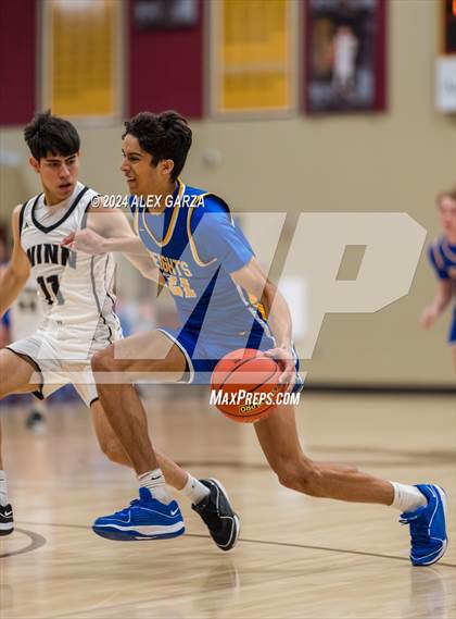Thumbnail 3 in Alamo Heights vs. Winn (UIL Basketball 5A Region IV Bi-District) photogallery.