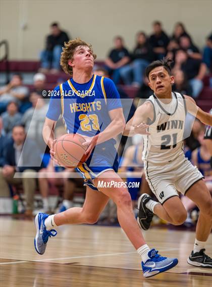 Thumbnail 2 in Alamo Heights vs. Winn (UIL Basketball 5A Region IV Bi-District) photogallery.