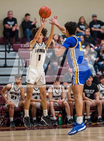 Thumbnail 3 in Alamo Heights vs. Winn (UIL Basketball 5A Region IV Bi-District) photogallery.