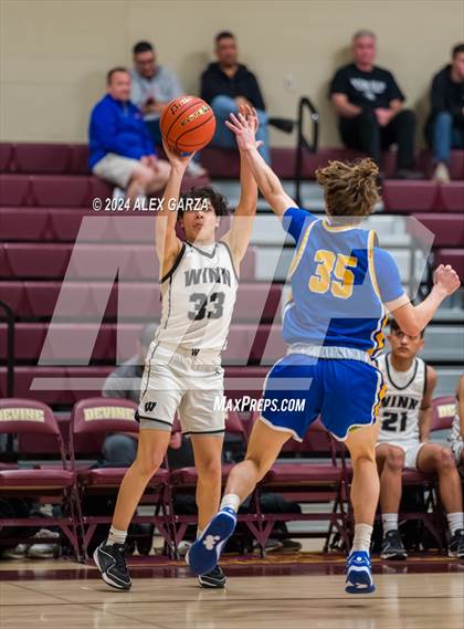 Thumbnail 3 in Alamo Heights vs. Winn (UIL Basketball 5A Region IV Bi-District) photogallery.