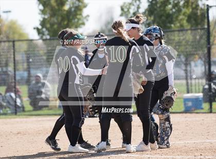 Thumbnail 3 in Eaglecrest vs. Mountain Vista (CHSAA 5A Regional State Quaifier) photogallery.