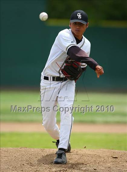 Thumbnail 2 in Golden Sierra vs. Mariposa County (CIF SJS D6 Final) photogallery.