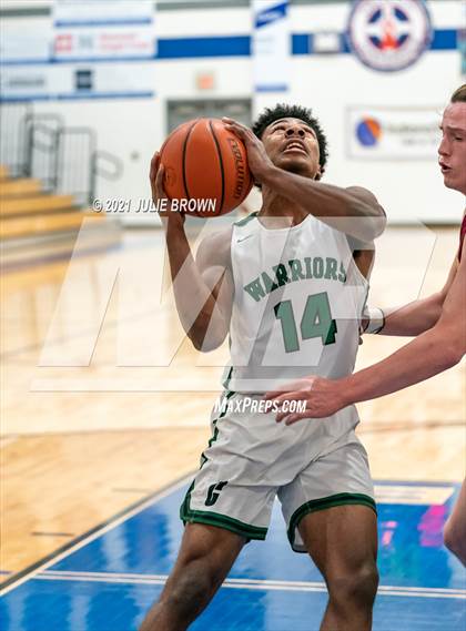 Thumbnail 2 in Covenant Christian vs Indianapolis Scecina Memorial (IHSAA 2A Sectional 1st Round) photogallery.