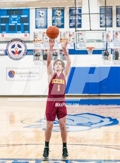 Thumbnail 1 in Covenant Christian vs Indianapolis Scecina Memorial (IHSAA 2A Sectional 1st Round) photogallery.