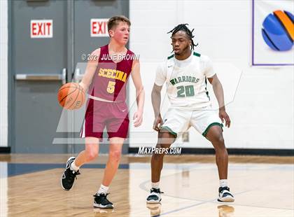 Thumbnail 3 in Covenant Christian vs Indianapolis Scecina Memorial (IHSAA 2A Sectional 1st Round) photogallery.