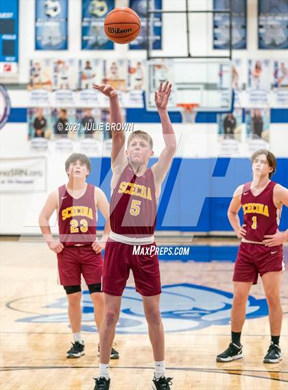 Thumbnail 2 in Covenant Christian vs Indianapolis Scecina Memorial (IHSAA 2A Sectional 1st Round) photogallery.