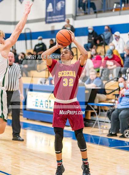 Thumbnail 3 in Covenant Christian vs Indianapolis Scecina Memorial (IHSAA 2A Sectional 1st Round) photogallery.