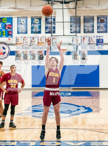 Thumbnail 2 in Covenant Christian vs Indianapolis Scecina Memorial (IHSAA 2A Sectional 1st Round) photogallery.
