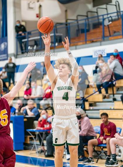Thumbnail 2 in Covenant Christian vs Indianapolis Scecina Memorial (IHSAA 2A Sectional 1st Round) photogallery.