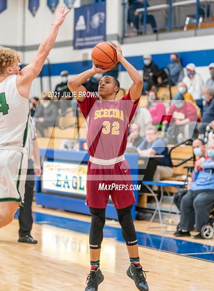Thumbnail 1 in Covenant Christian vs Indianapolis Scecina Memorial (IHSAA 2A Sectional 1st Round) photogallery.
