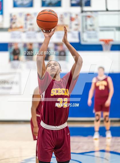 Thumbnail 1 in Covenant Christian vs Indianapolis Scecina Memorial (IHSAA 2A Sectional 1st Round) photogallery.