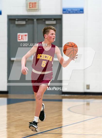 Thumbnail 1 in Covenant Christian vs Indianapolis Scecina Memorial (IHSAA 2A Sectional 1st Round) photogallery.
