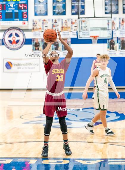 Thumbnail 1 in Covenant Christian vs Indianapolis Scecina Memorial (IHSAA 2A Sectional 1st Round) photogallery.
